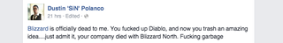 Illustration for article titled The Internet Reacts To Blizzard Cancelling Titan